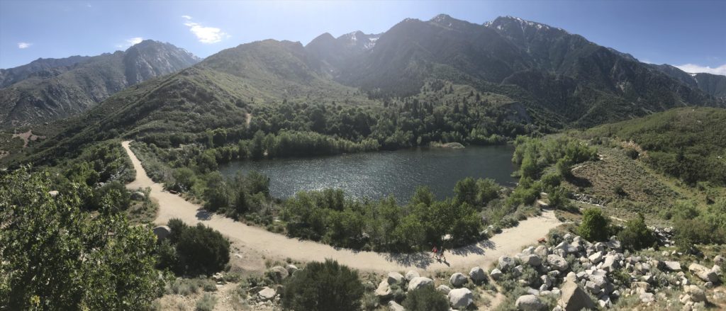 A beautiful view of Bell Canyon Reservoir