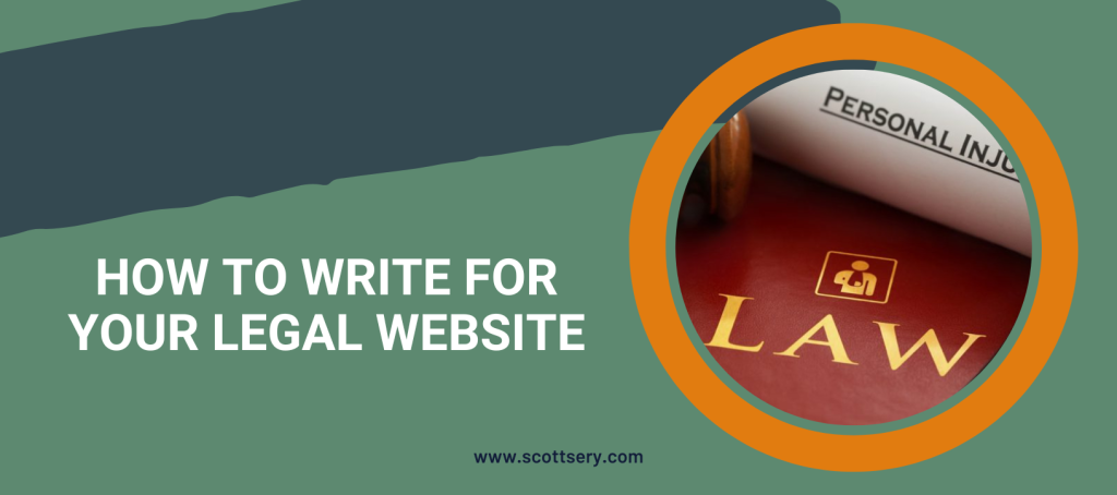 Scott Sery legal writer copywriter personal injury lawyer blog writer