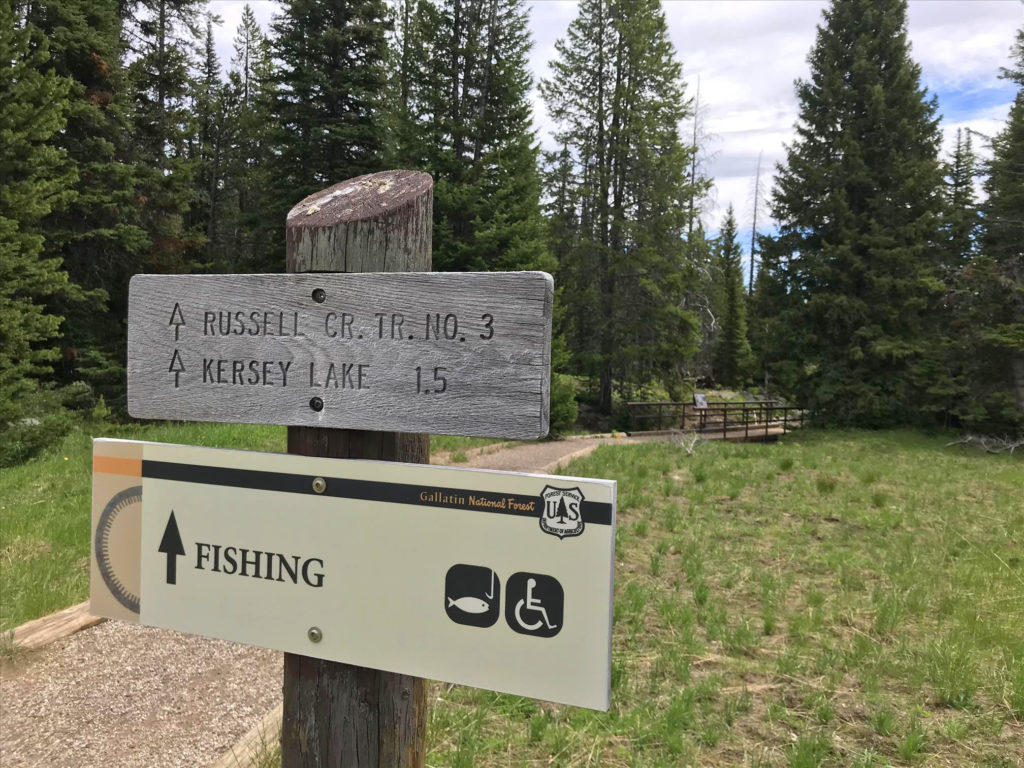 Kersey Lake Montana hiking fishing outdoor adventure copywriter