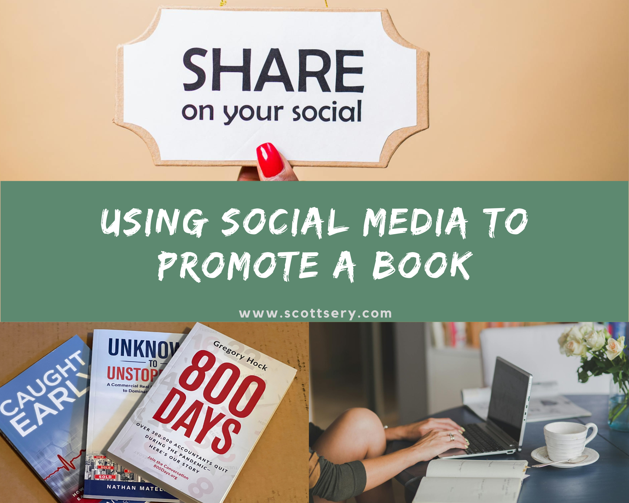Using social media to promote your book is great says ghostwriter scott sery