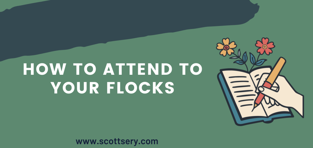 Ghostwriter Scott Sery discusses how to Attend to your flocks
