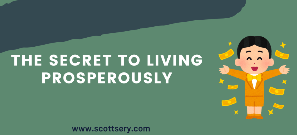 How to live prosperously as told by the Bible