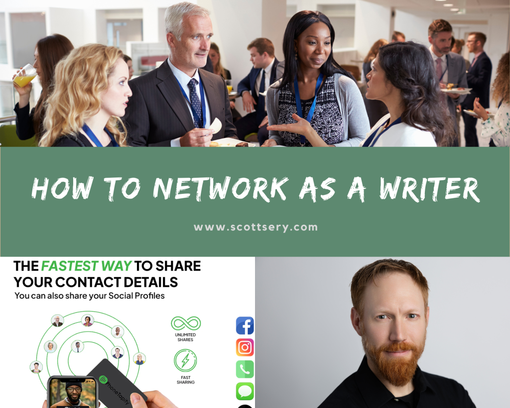 Ghostwriter Scott Sery talks about how to network as a writer