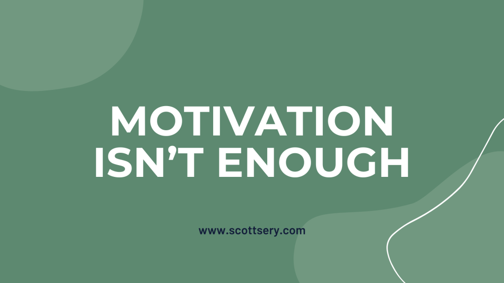 Scott Sery teaches you how to stay motivated when writing a book
