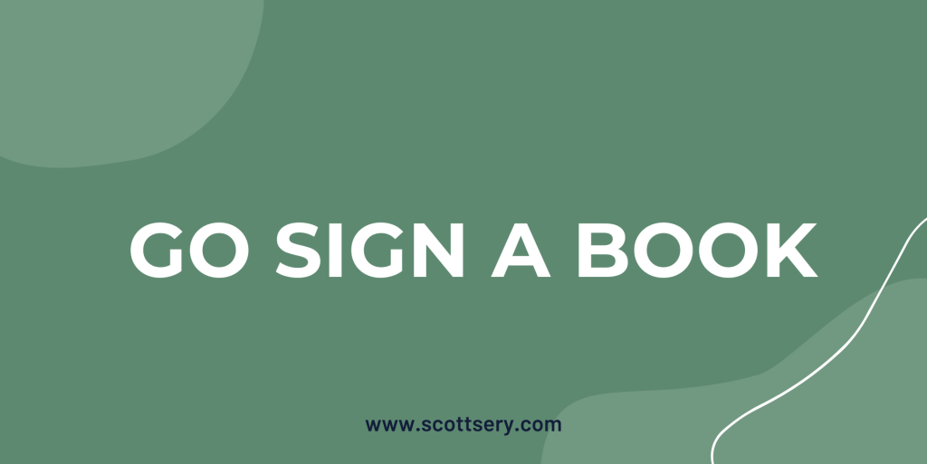 Book signings are a great way to expand popularity as an author